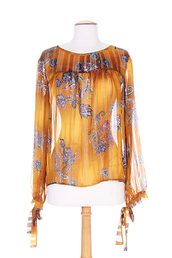 jad chemises femme de couleur jaune