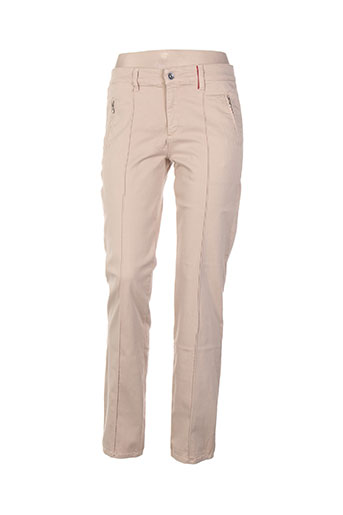 couturist pantalons femme de couleur beige