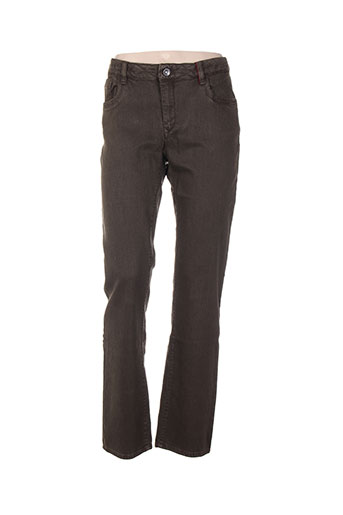 couturist jeans femme de couleur marron