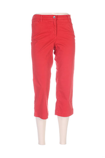 couturist pantacourts femme de couleur rouge