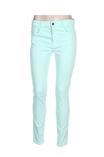 couturist pantalons femme de couleur vert