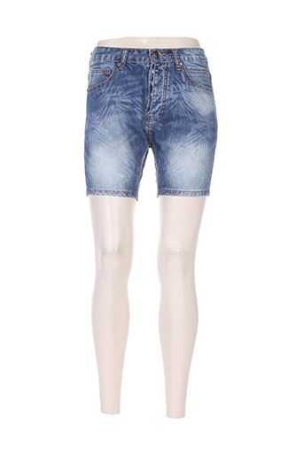 tony moro shorts / bermudas femme de couleur bleu