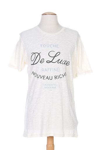 jack EFFI_CHAR_1 jones t-shirts homme de couleur blanc