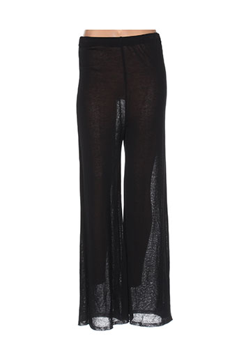 chassagnard pantalons femme de couleur noir