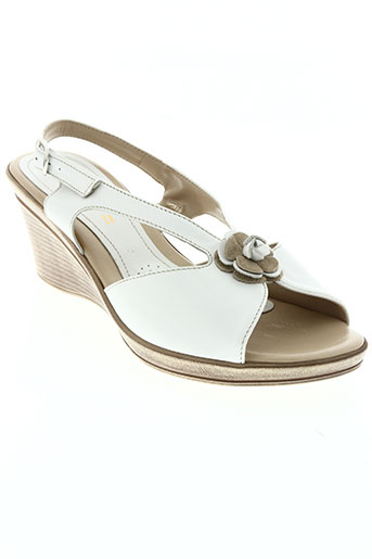 lucy style chaussures femme de couleur blanc
