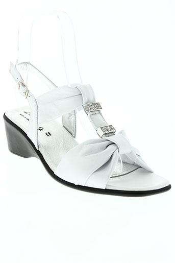 lucy style chaussures femme de couleur blanc