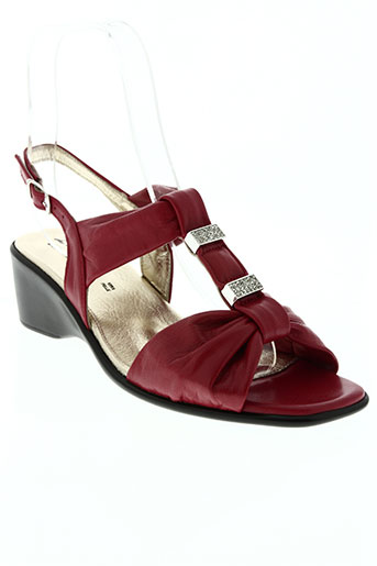 lucy style chaussures femme de couleur rouge