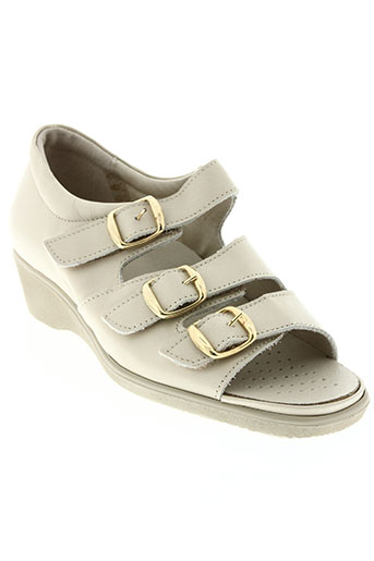 lucy style chaussures femme de couleur beige