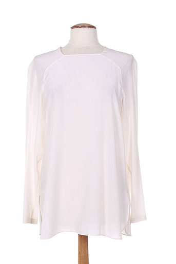 sportmax chemises femme de couleur blanc