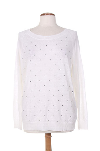 maxmara pulls femme de couleur blanc