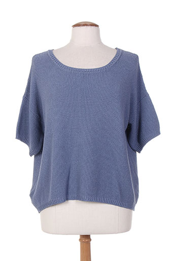 maxmara pulls femme de couleur bleu