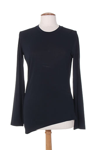 sportmax t-shirts femme de couleur bleu