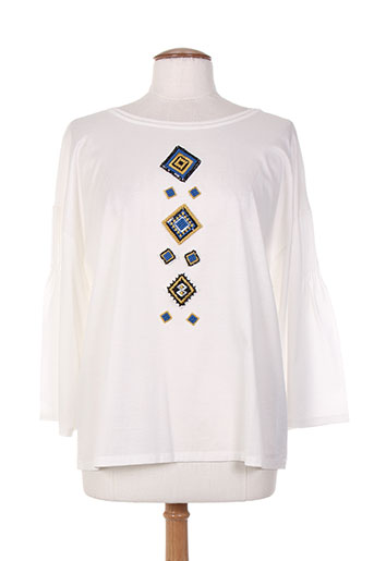 maxmara chemises femme de couleur blanc