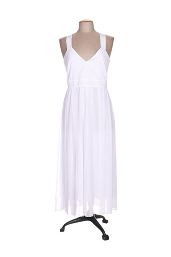 sportmax robes femme de couleur blanc