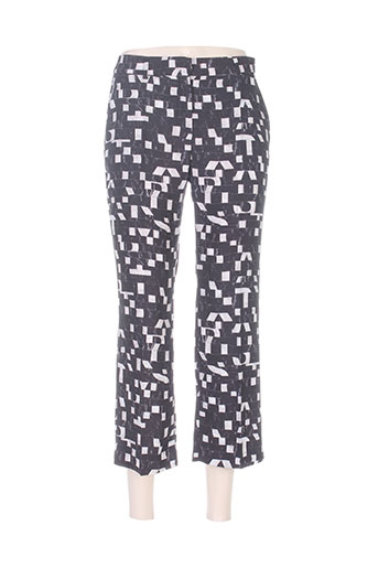 maxmara pantalons femme de couleur noir
