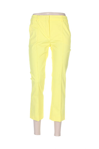 sportmax pantacourts femme de couleur jaune