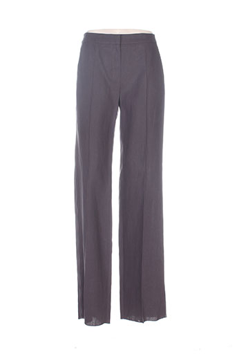 maxmara pantalons femme de couleur marron