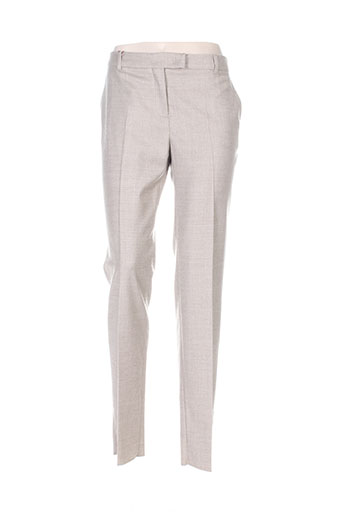 maxmara pantalons femme de couleur marron