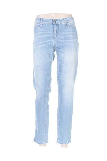 sportmax jeans femme de couleur bleu