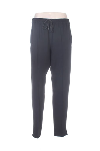 sportmax pantalons femme de couleur noir