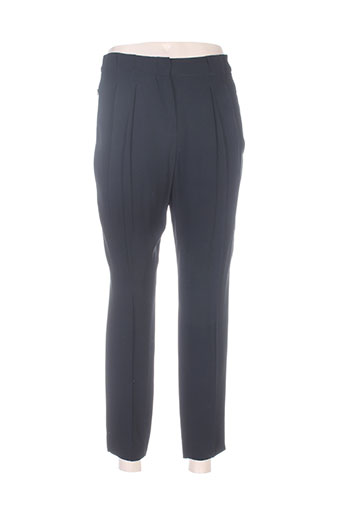 sportmax pantalons femme de couleur noir