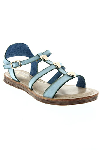 delires de fille chaussures femme de couleur bleu
