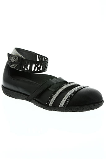 fugitive chaussures femme de couleur noir
