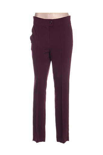amz pantalons femme de couleur violet
