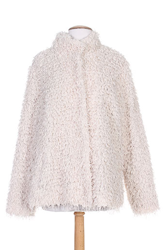 rever mile manteaux femme de couleur blanc