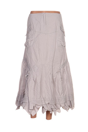 l33 jupes femme de couleur gris