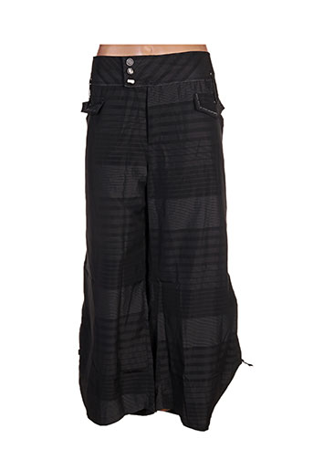 l33 pantacourts femme de couleur gris
