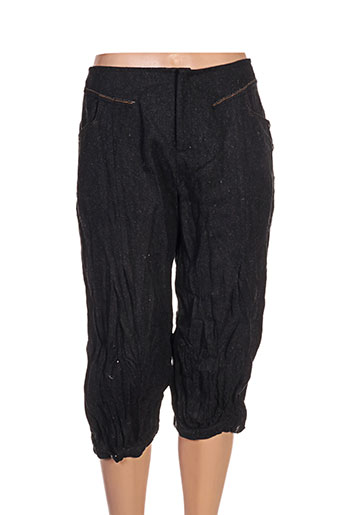 l33 pantacourts femme de couleur gris