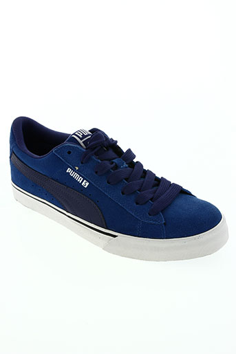puma chaussures homme de couleur bleu
