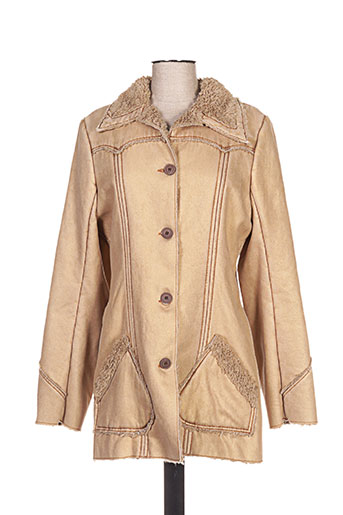 chipie manteaux femme de couleur beige