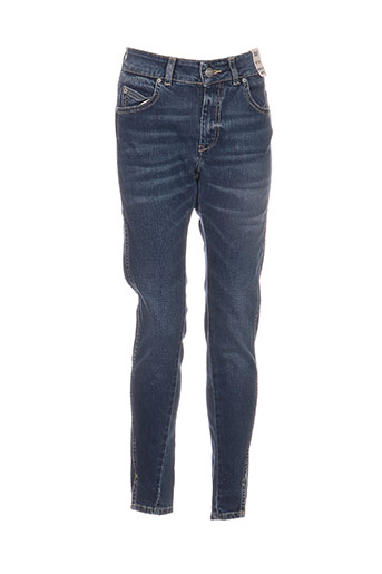 reiko jeans femme de couleur bleu