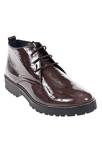 coco et abricot chaussures femme de couleur marron