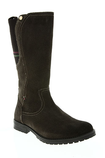 geox chaussures fille de couleur marron
