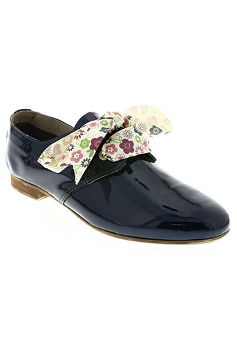 coco et abricot chaussures femme de couleur bleu
