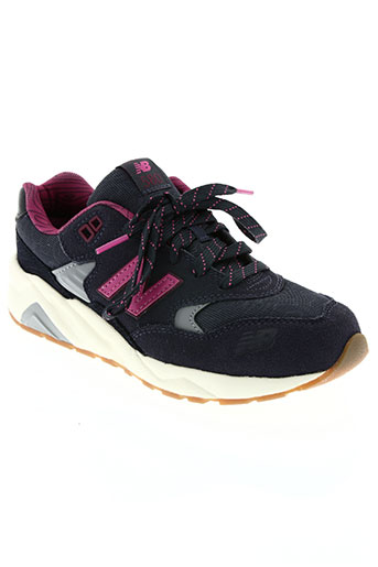 new balance chaussures fille de couleur gris