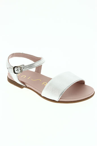 unisa chaussures fille de couleur gris