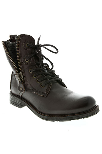 coco et abricot chaussures femme de couleur marron