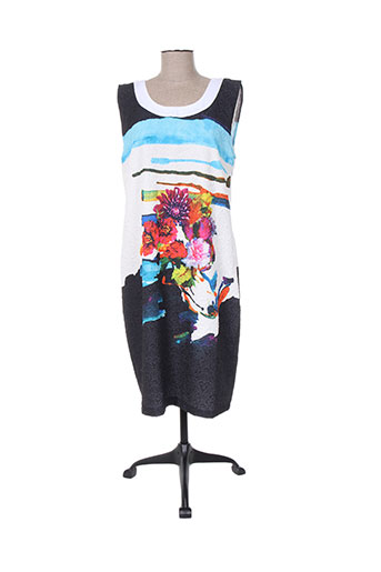olivier philips robes femme de couleur bleu