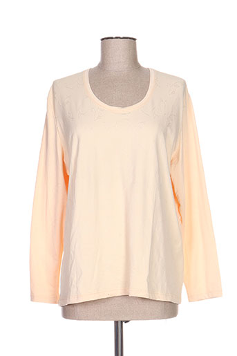 pause cafe t-shirts femme de couleur beige