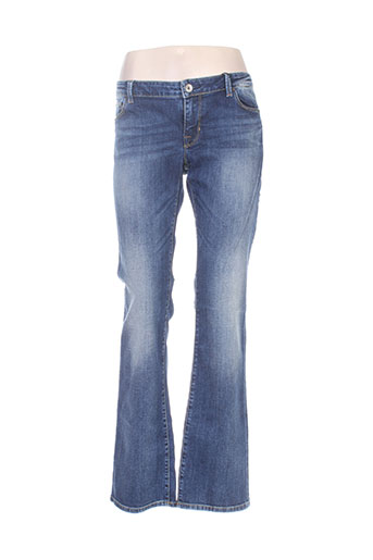 guess jeans femme de couleur bleu