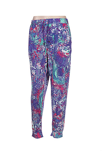 colline pantalons femme de couleur violet