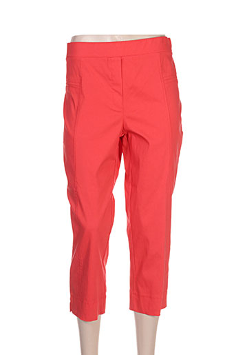 halogene pantacourts femme de couleur rouge