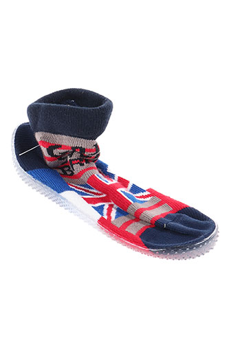 berthe aux grands pieds chaussures garçon de couleur bleu
