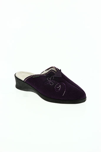 fargeot chaussures femme de couleur violet