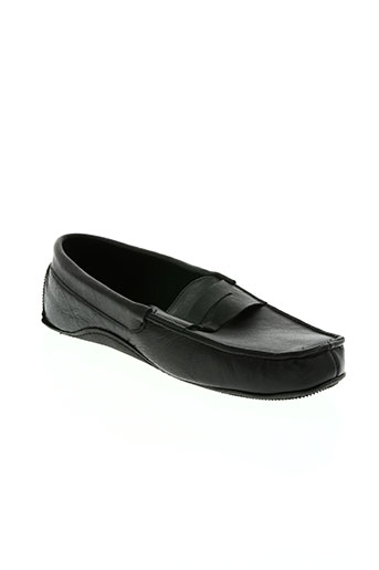 isotoner chaussures homme de couleur noir