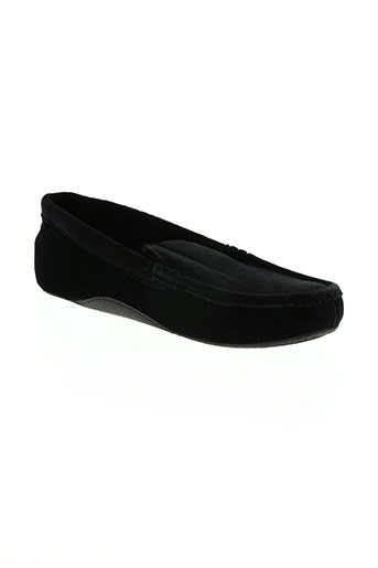 isotoner chaussures homme de couleur noir